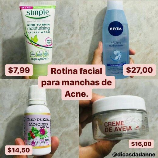 Rotina facial