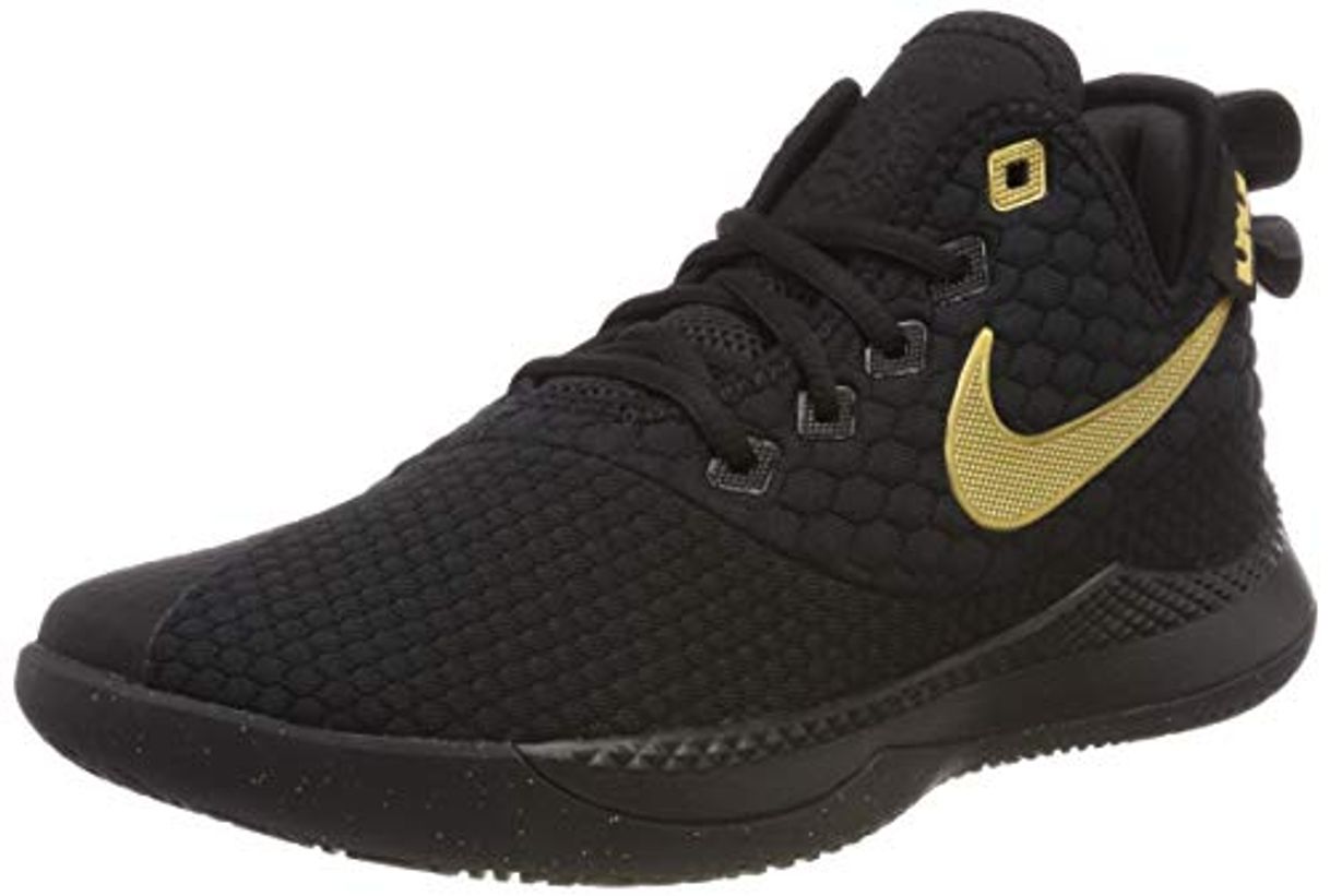 Social Nike Lebron Witness 3 Ao4433-003, Zapatos de Baloncesto para Hombre, Negro