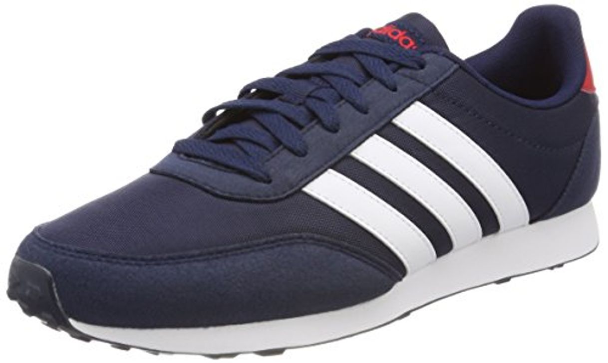 Social Adidas V Racer 2.0, Zapatillas para Hombre, Azul