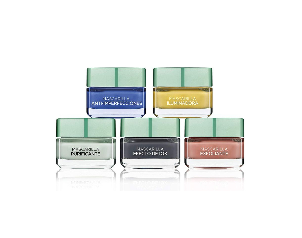 Social L'Oréal Paris Mascarilla Facial Exfoliante Arcillas Puras Roja