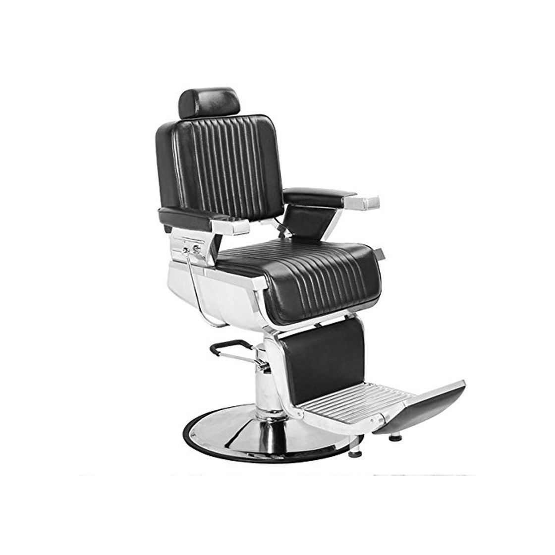 Social BeautyChair Silla de barbero Profesional Vendimia Reclinable Cabello Salón Belleza SPA Hidráulico