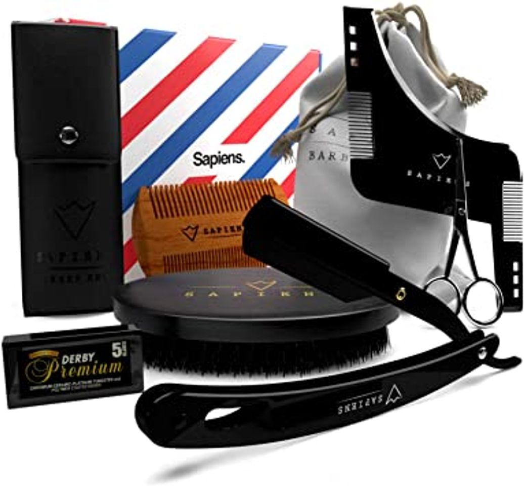 Social Kit de Barba Completo de Sapiens - Set de Cuidado y Afeitado