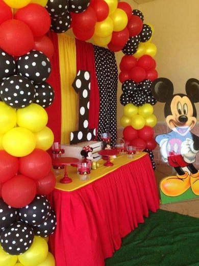 Arco globos Mickey Mouse