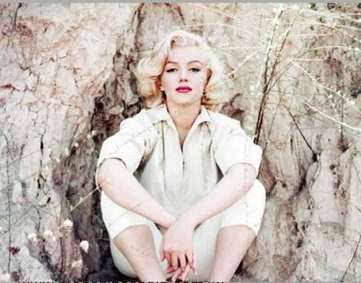 Biografía y fotos de Marilyn Monroe.