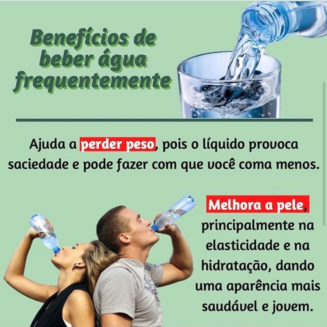 Moda Importância de beber água 💦 