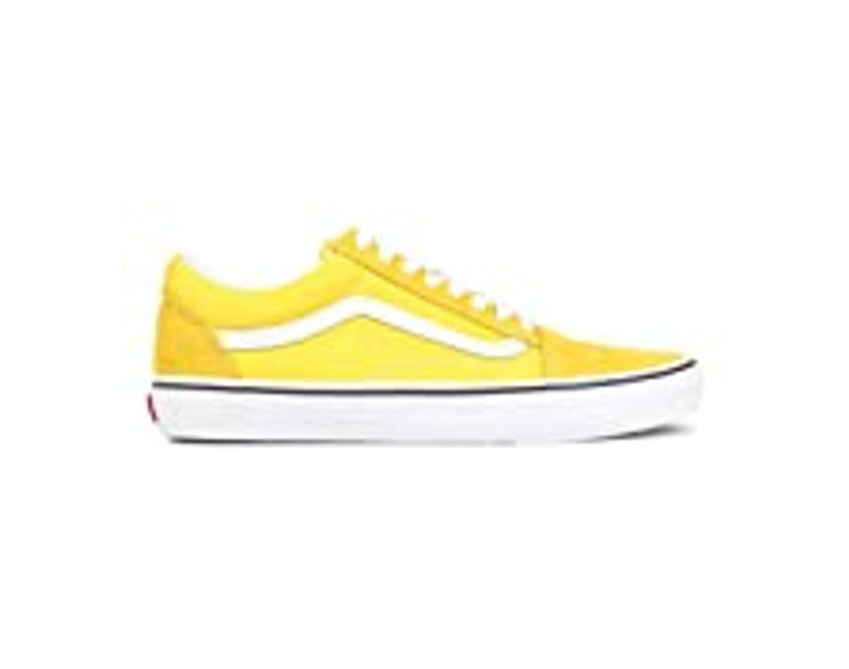 Fashion Vans Old Skool, Zapatillas de Entrenamiento Unisex Adulto, Amarillo