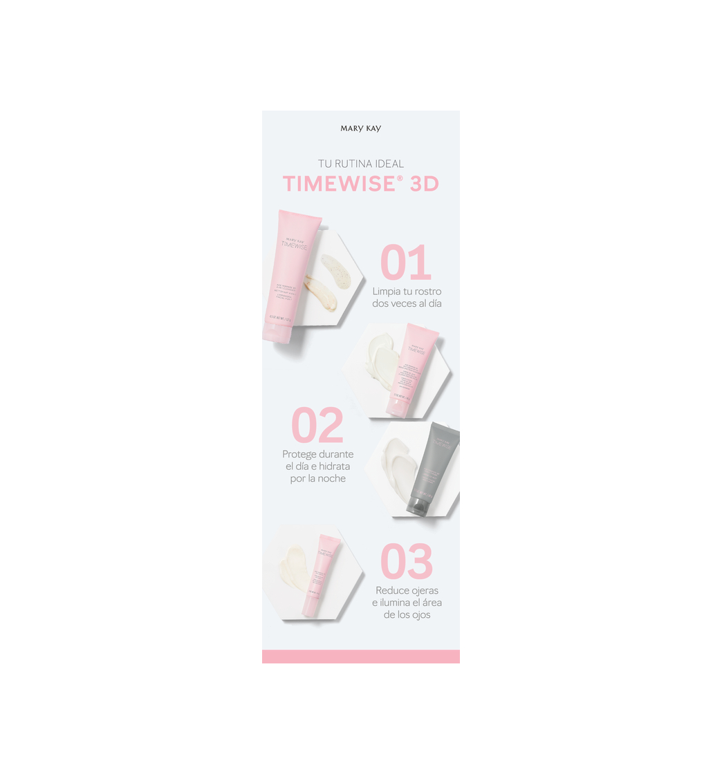 Producto Rutina ideal Time Wise 3D Mary Kay