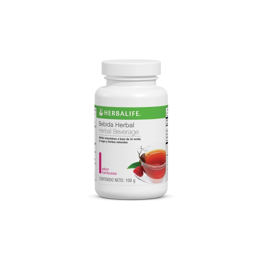 Productos Herbalife Té instantáneo herbal concentrado sabor frambuesa