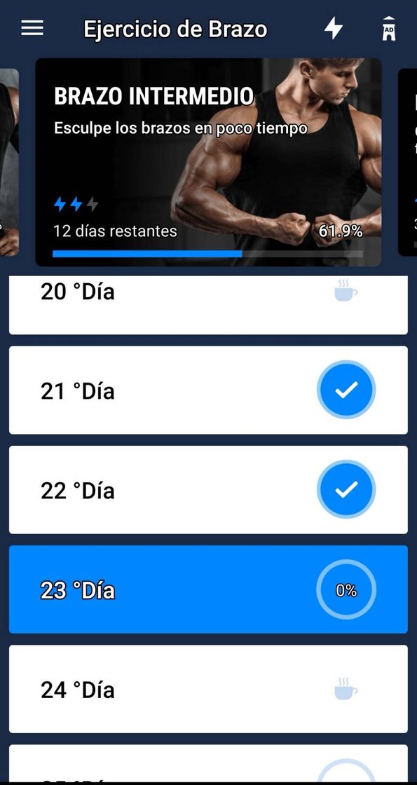 App Arm Workout - Biceps Exercise