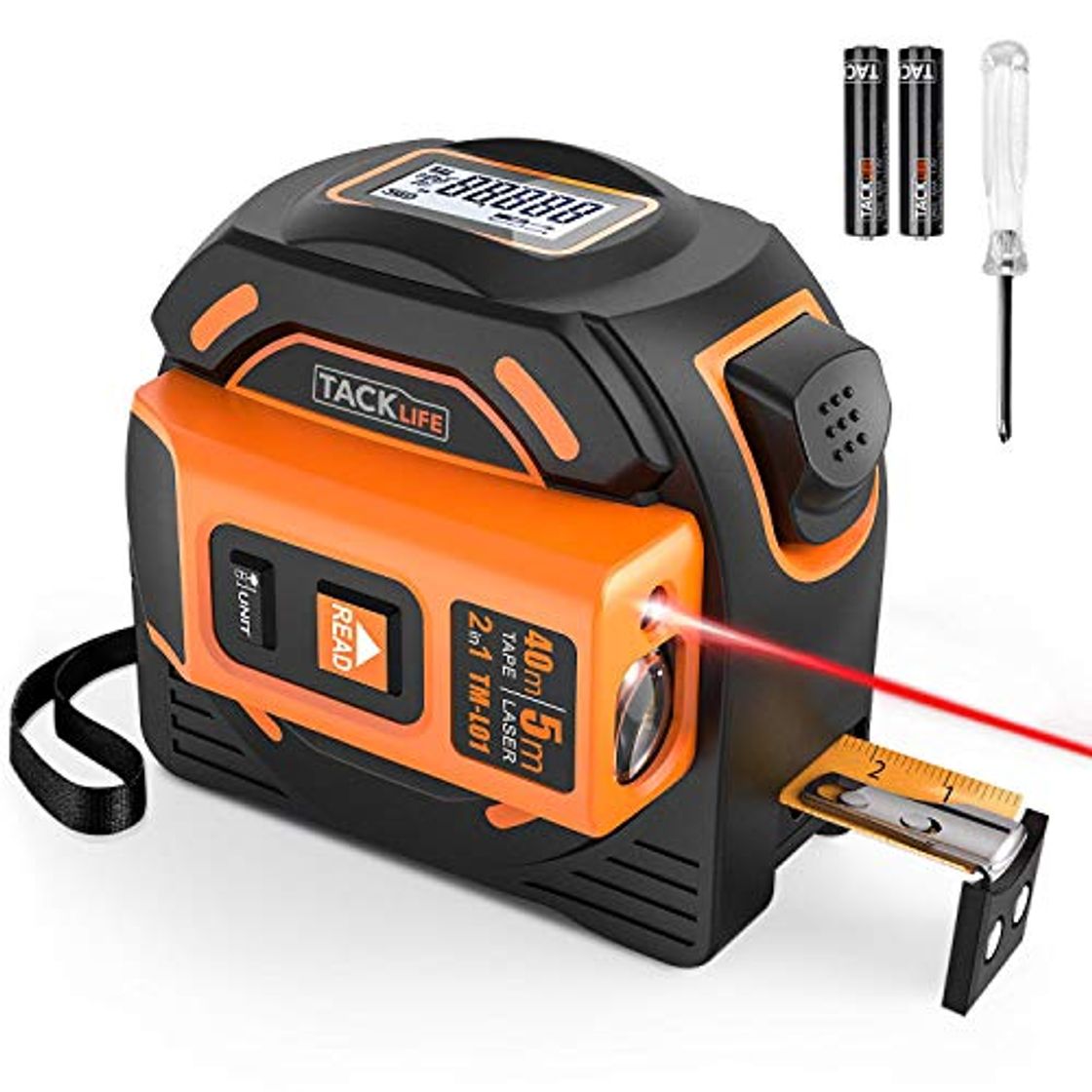 Cinta Métrica Láser 2 En 1