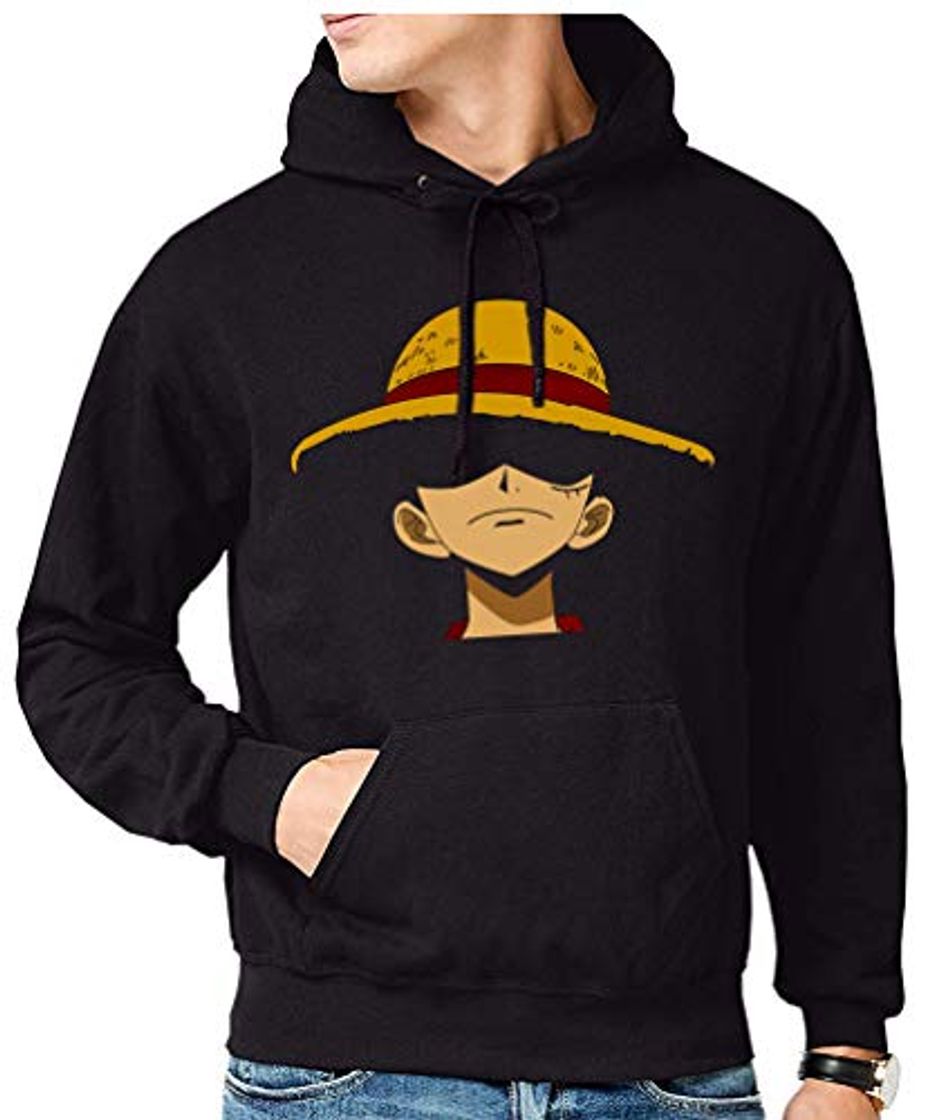 Fashion Sudadera de Hombre One Piece Manga Anime Luffy Sanji Roronoa 004 L