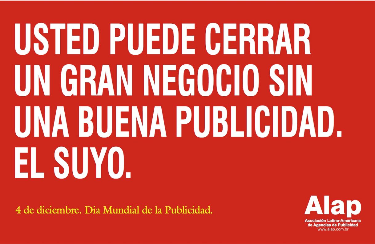 Una buena publicidad