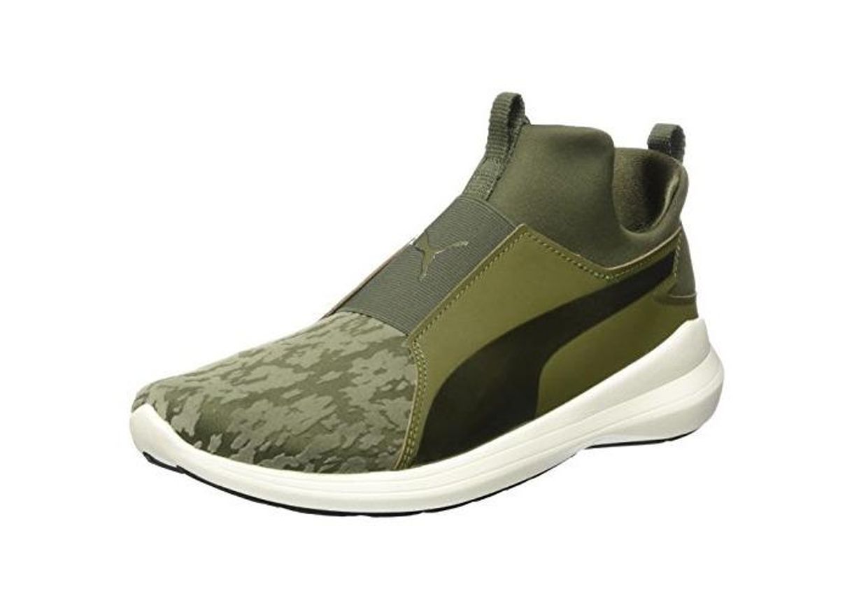 Social Puma Rebel Mid Vr, Zapatillas Altas para Mujer, Verde (Olive Night-Olive Night)