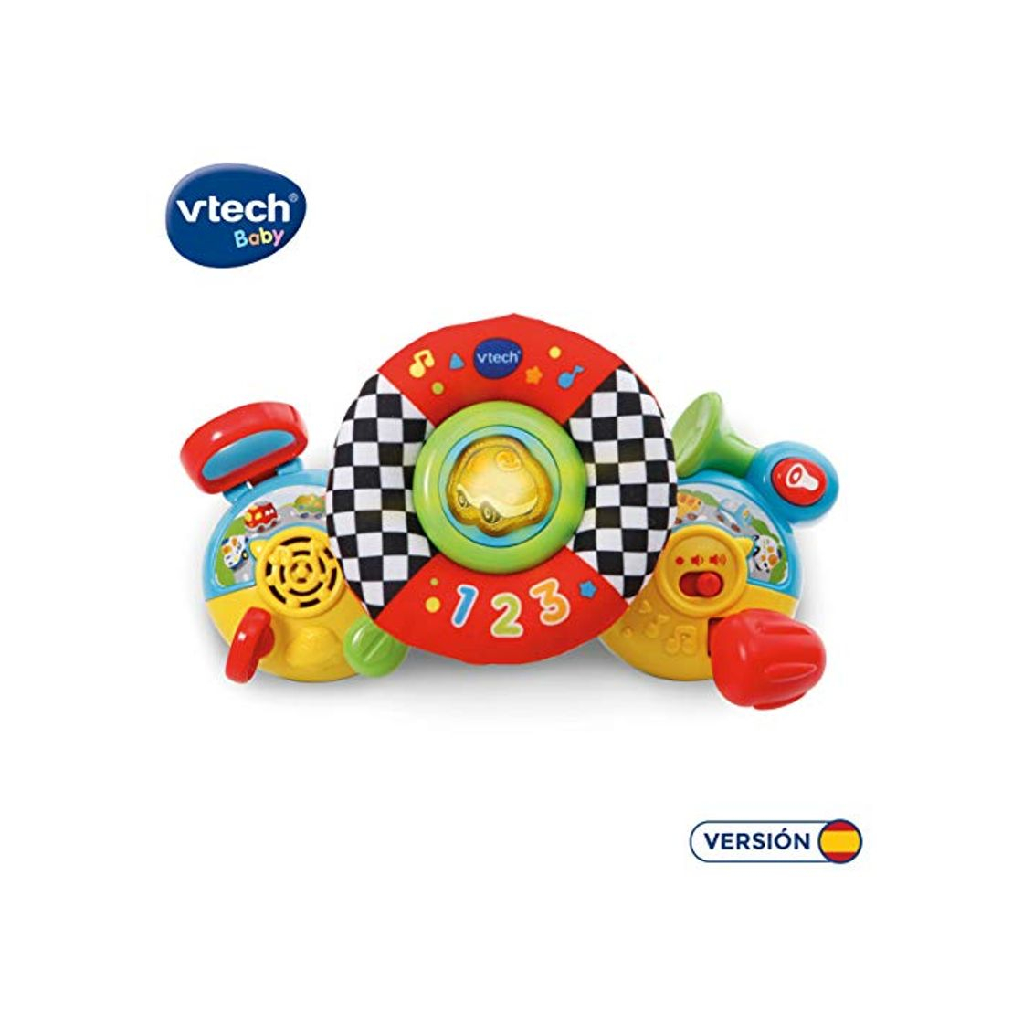 Producto VTech Volante de Paseo Tut Tut Bólidos, Juguete para el Carrito con