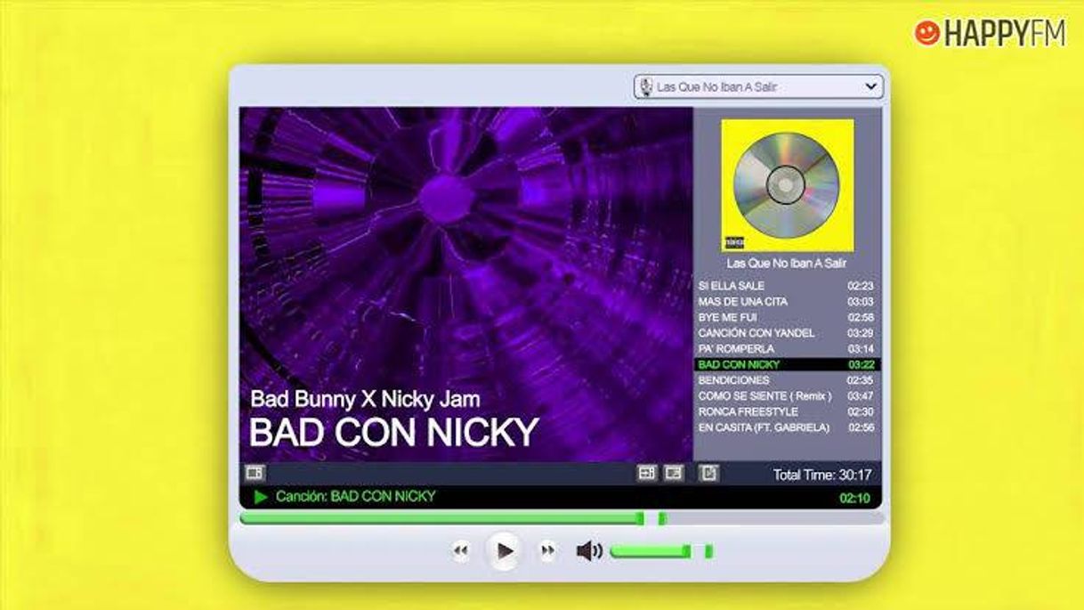 Canción BAD CON NICKY