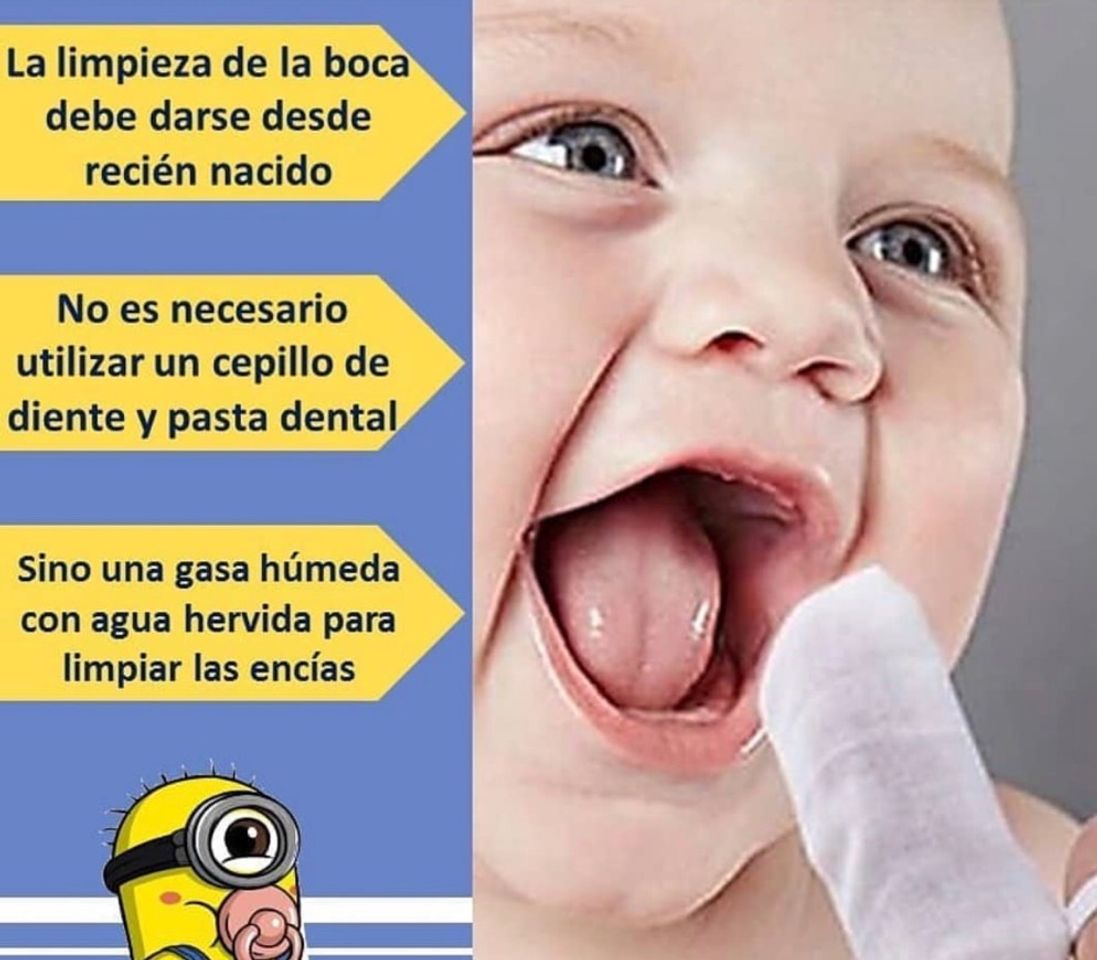 Social Limpieza bucal desde recién nacido.👶🏻🦷