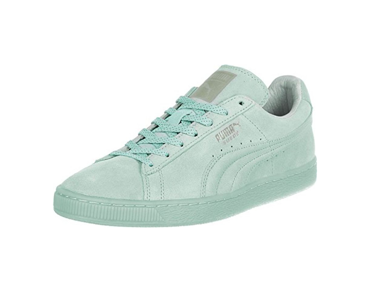 Moda Puma Zapatillas de unisex adulto de suede classico Verde 45 UE