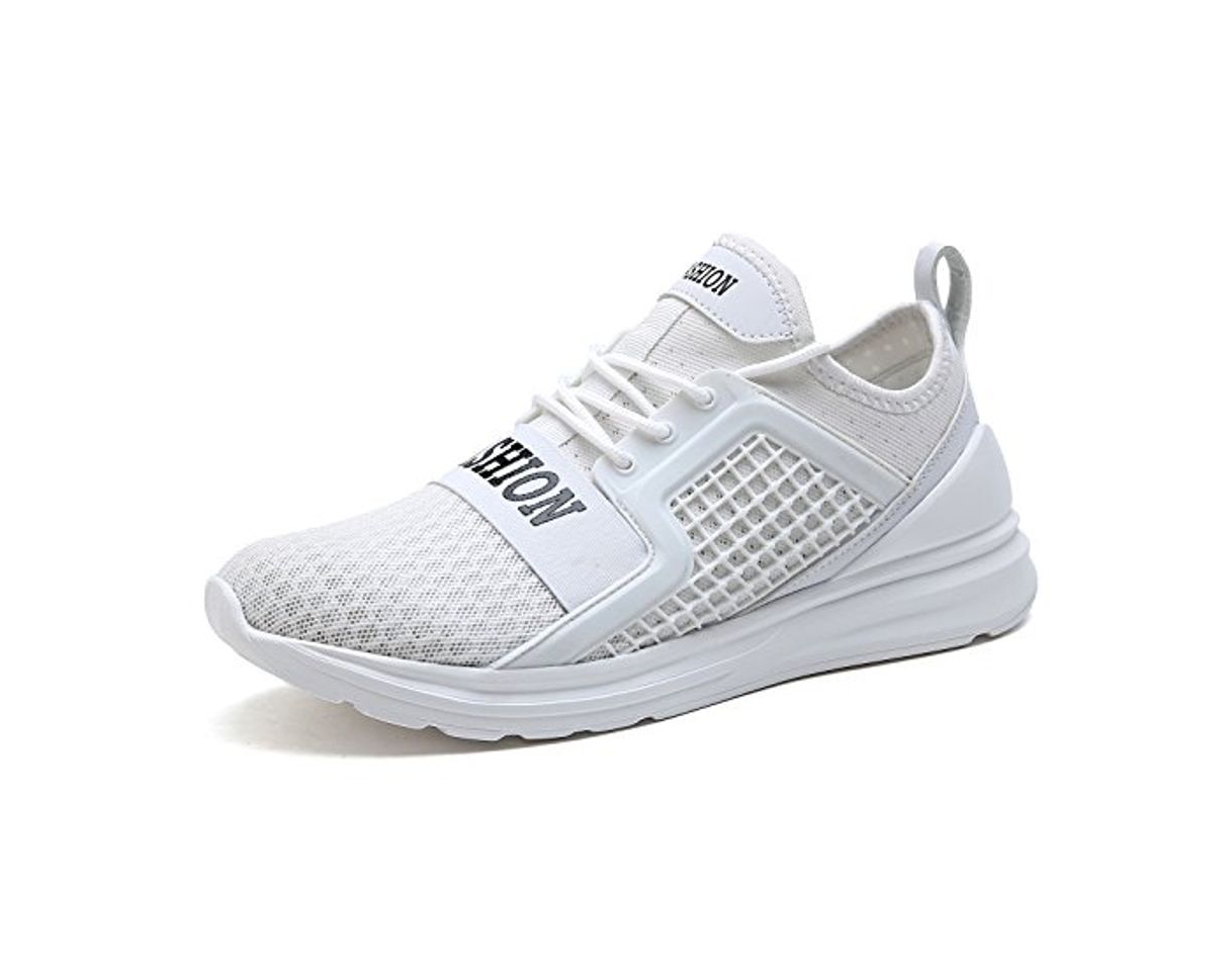 Social VITIKE Ashion Zapatos de Entrenamiento para Hombre Malla Respirable Zapatillas Aptitud Talla