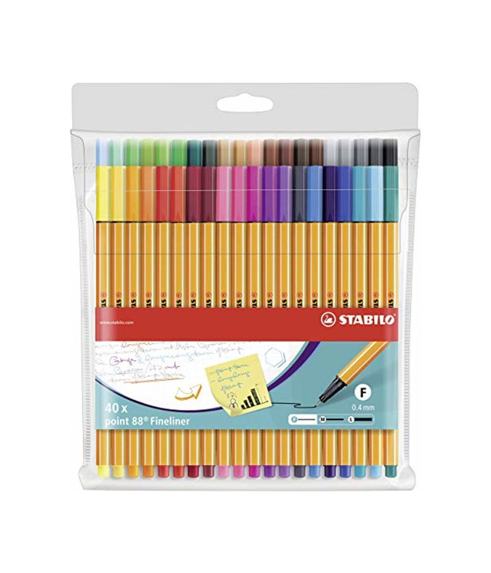 Social Rotulador punta fina STABILO point 88