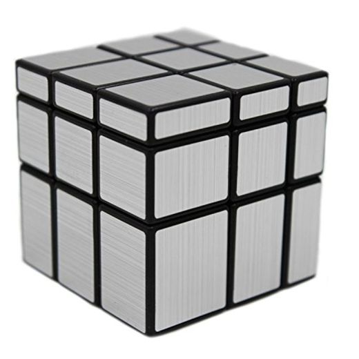 MEISHINE Silver Mirror Cube Cubo Mágico Inteligencia Mágico Cubo de la Velocidad Juego de Puzzle Cube Speed Magic Cube Stickerless