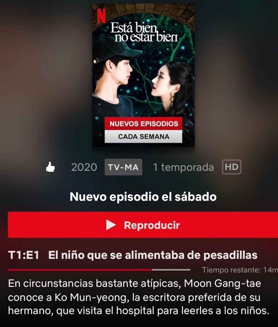 Serie Está bien no estar bien