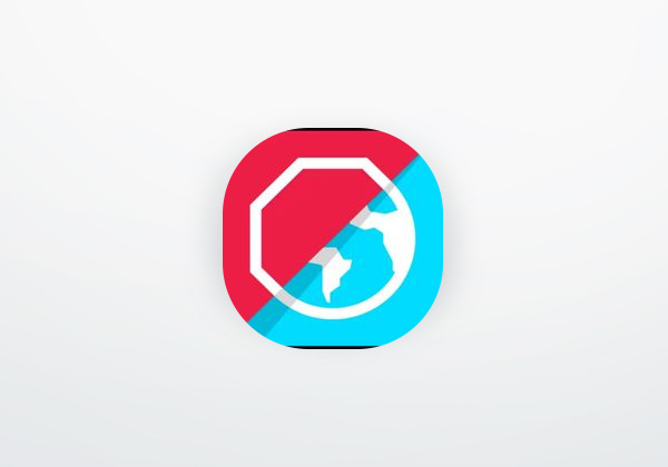 Aplicação Adblock Browser