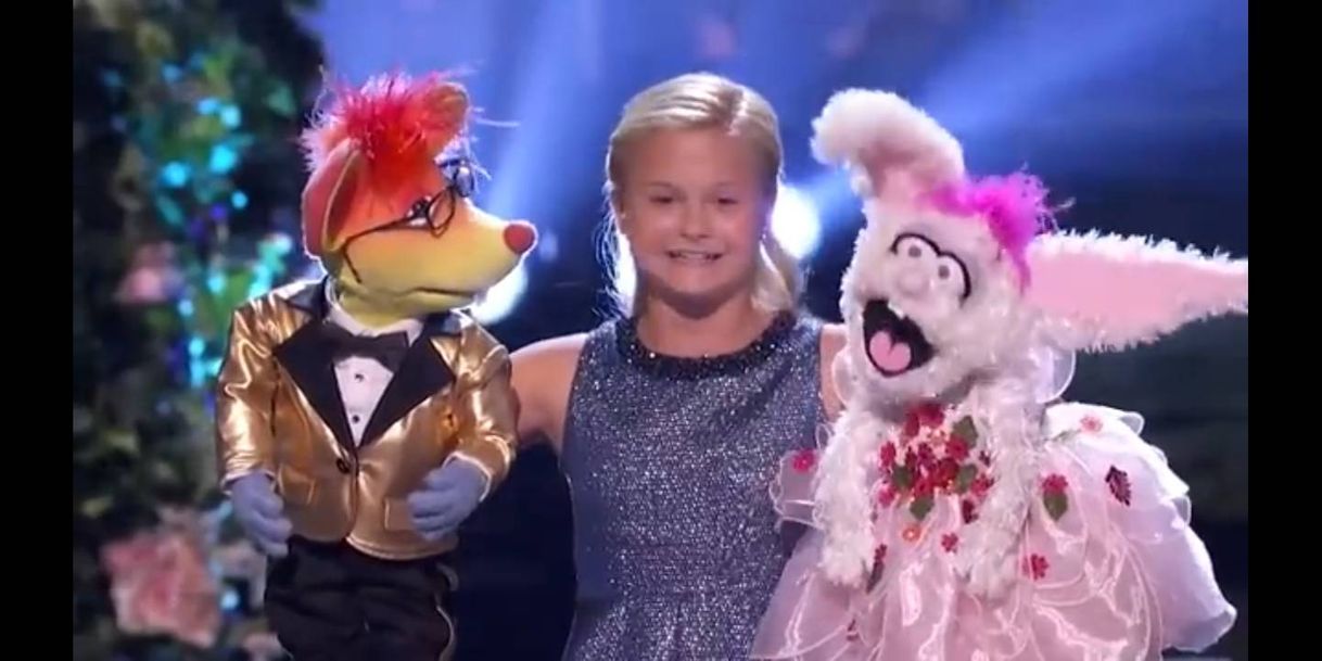 Fashion Champion Ventriloquist Of The World Darci Lynne on AGT 