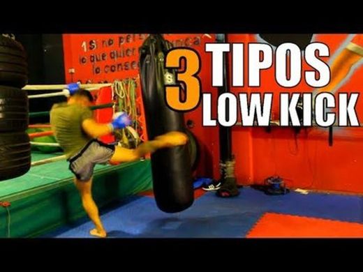 3 tipos de Low kick