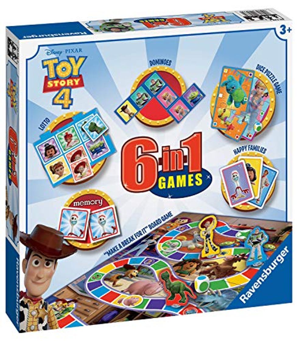 Producto Ravensburger Disney Toy Story 4, juego 6 en 1 para niños y