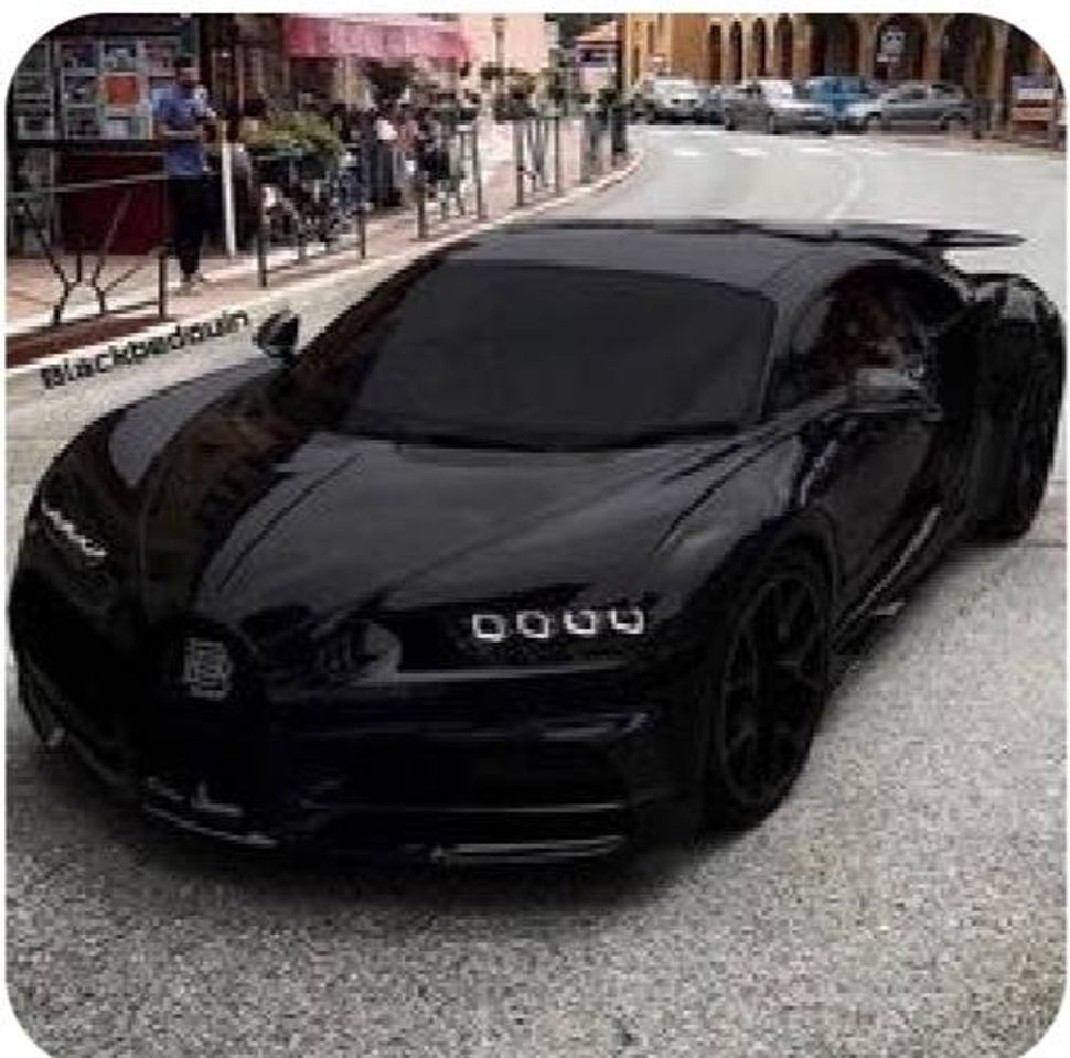 Social Bugatti Veyron black version 