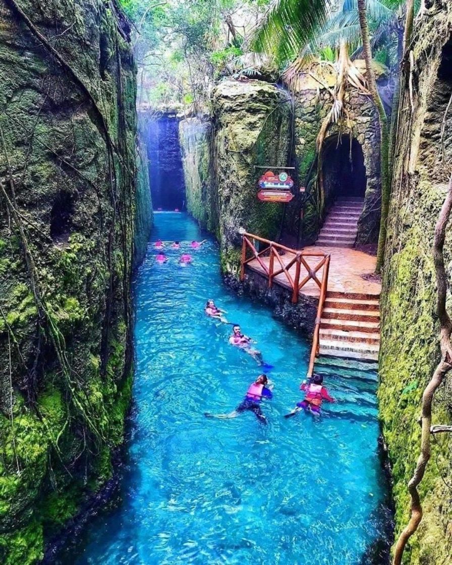 Moda Ríos subterráneos Xcaret😍💕