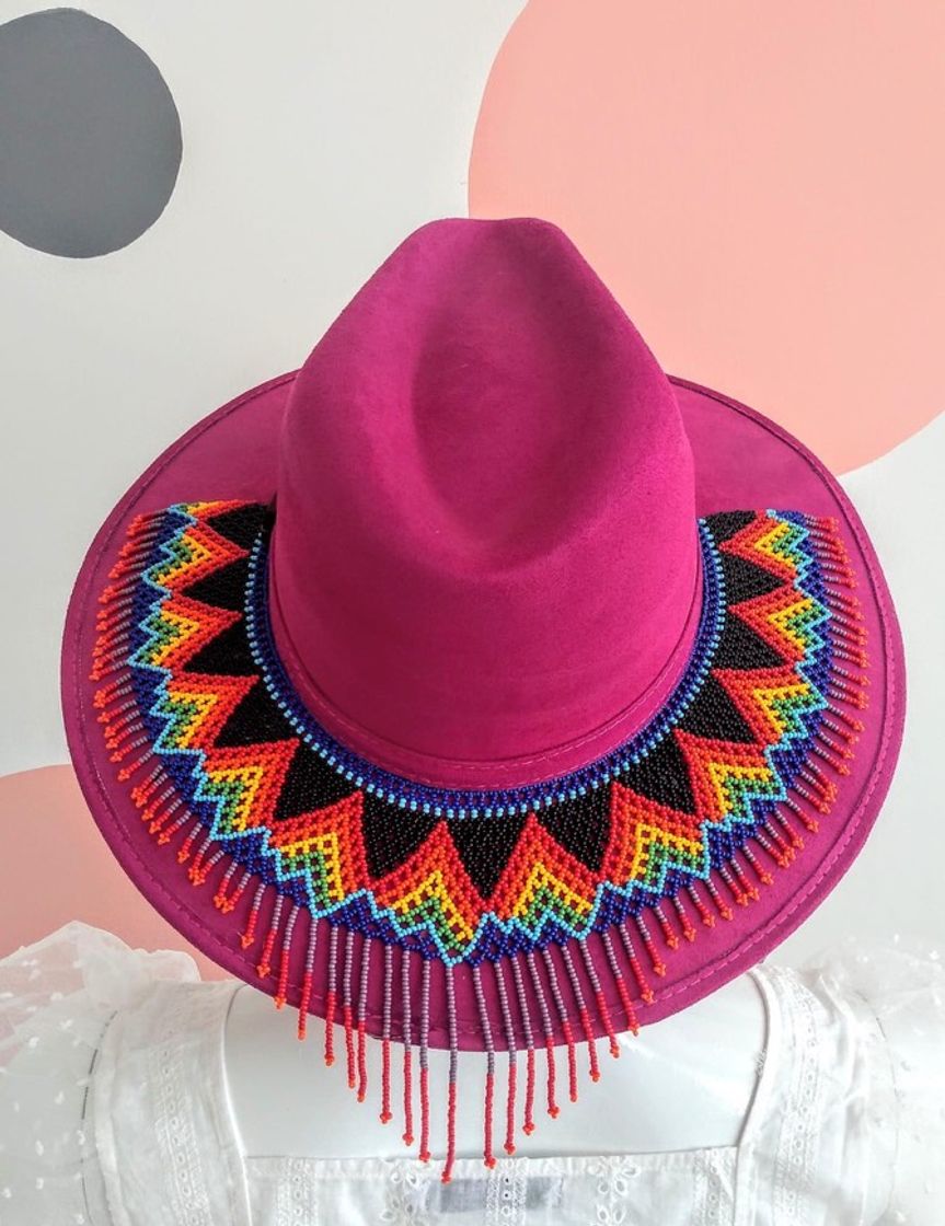 Fashion Sombreros con aplicación de chaquira!!😍😍