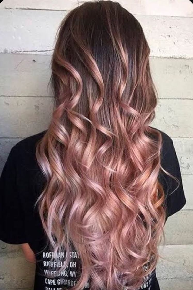 Moda Rose gold para tu cabello👌🏻✨