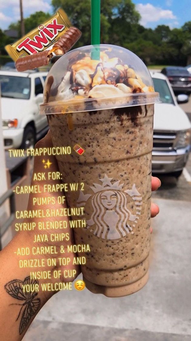 Fashion Twix Frappuccino 