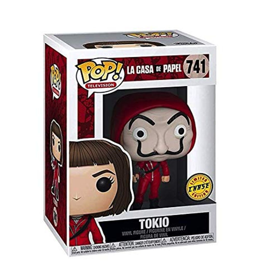 Juego Funko Pop la casa de Papel Tokio 741 Figure Chase 9 cm Serie TV