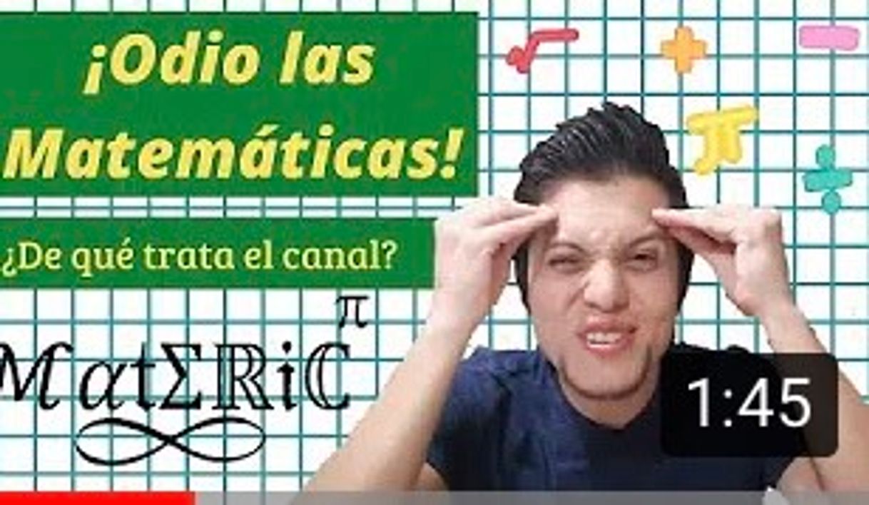 Moda Canal de Matemáticas 