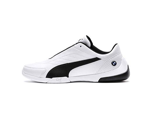 PUMA BMW MMS Kart Cat III Low Boot Sneaker Weiss-Smoked Pearl, tamaño