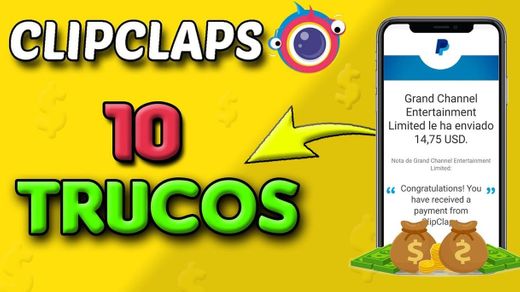 TRUCOS ClipClaps 🤑 | Comprobante de pago | M2PC - YouTube