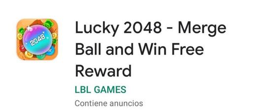 Lucky 2048-te gustan las apps que te pagan por jugar ?