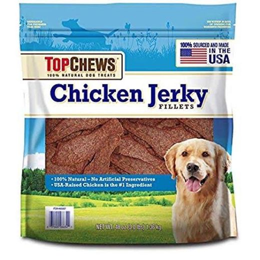 Top Chews: Chicken Jerky Fillets