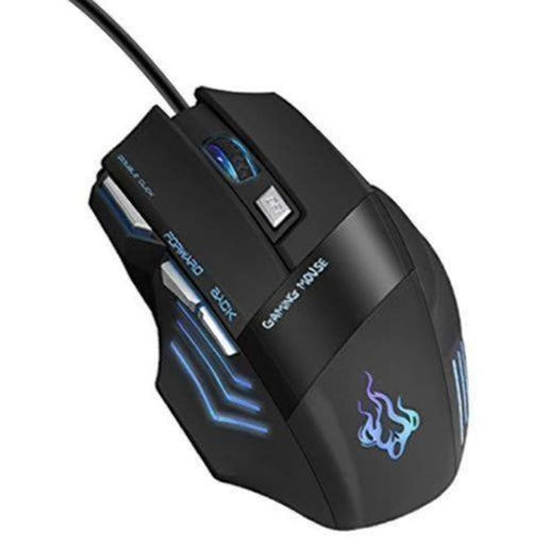 Social QueenDer Ratón Gaming [Nueva Versión] Ratones Gaming Profesional con Cable USB Gaming