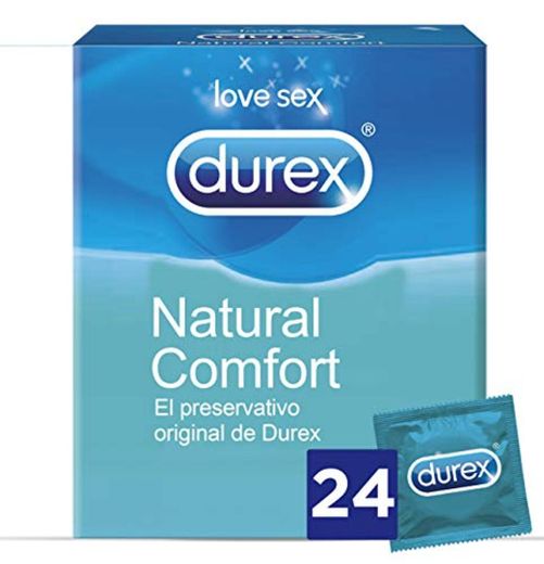 Durex Preservativos Originales Naturales Natural Comfort