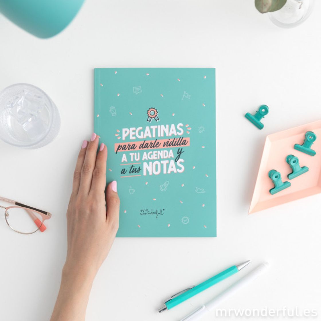 Producto Libreta de pegatinas Mr Wonderful