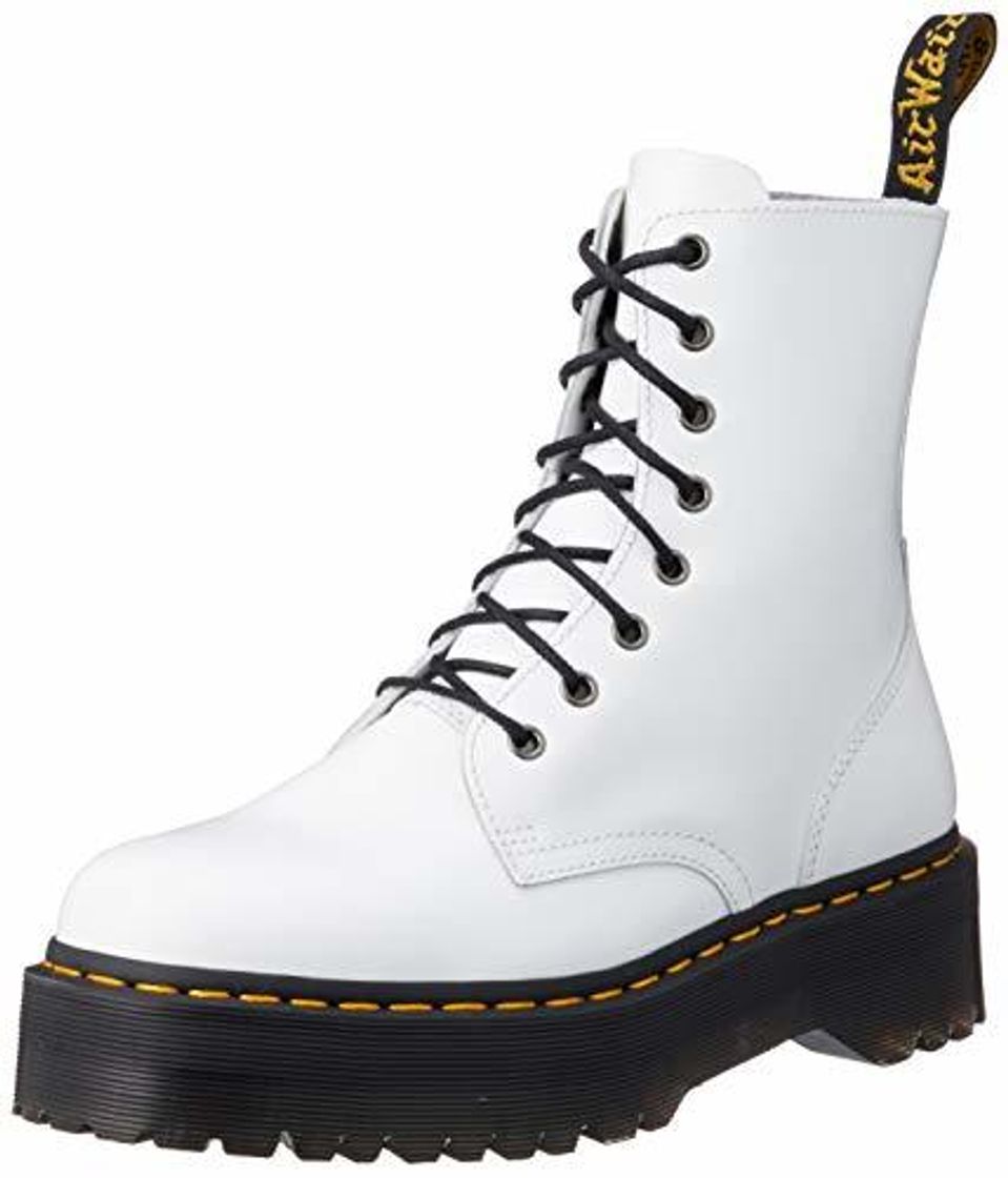 Social DR MARTENS Jadon, Zapatos de Escalada para Mujer, Blanco
