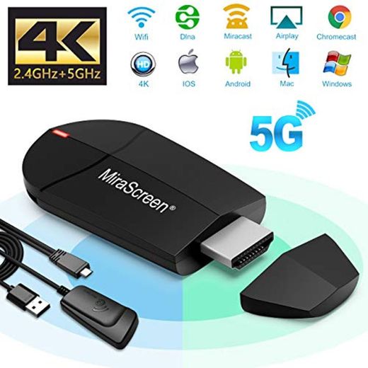 Weeygo Dongle – Adaptador de Pantalla HDMI inalámbrico de 2,4 G
