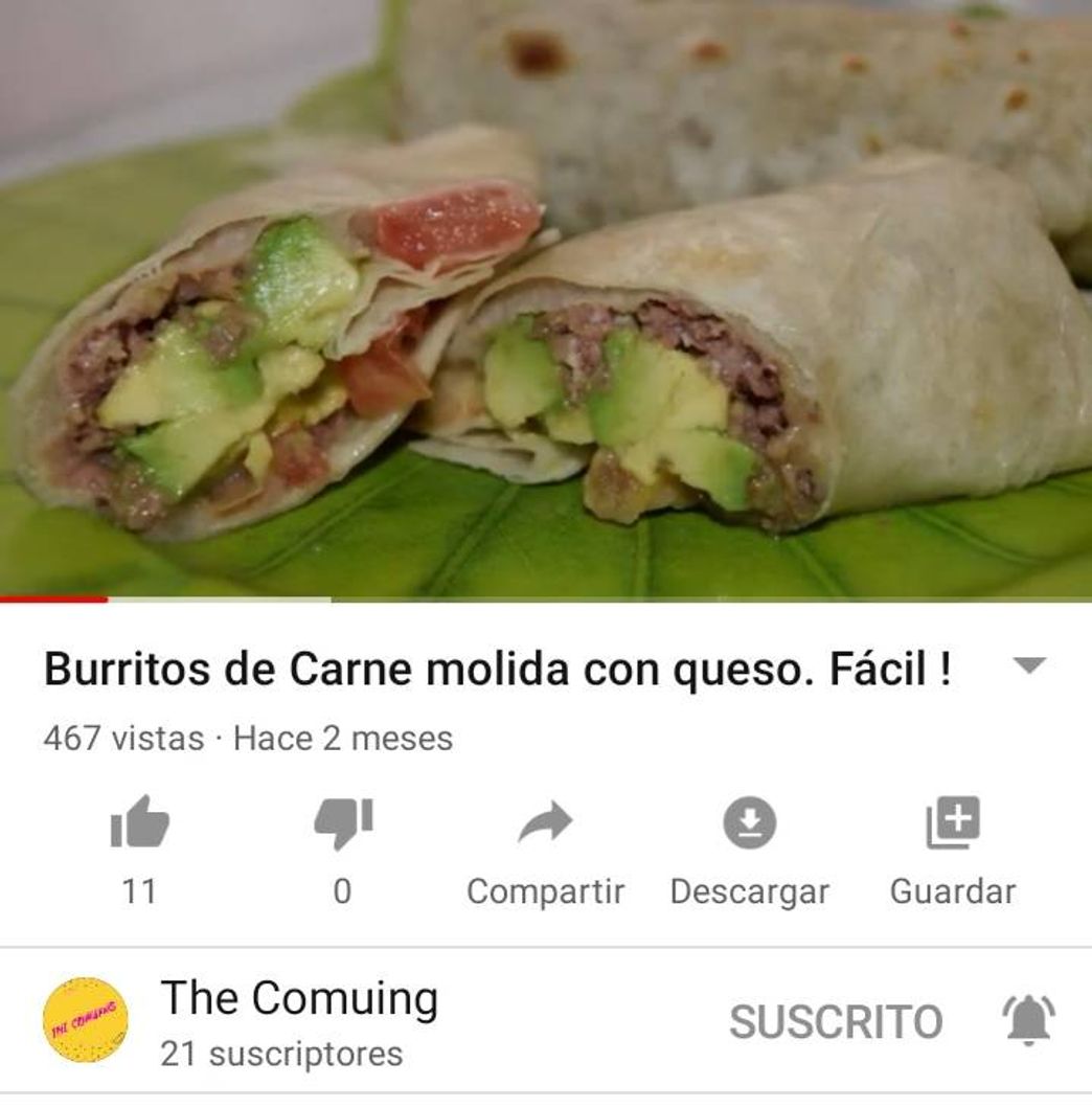 Moda video más fácil para hacer unos deliciosos burritos de carne