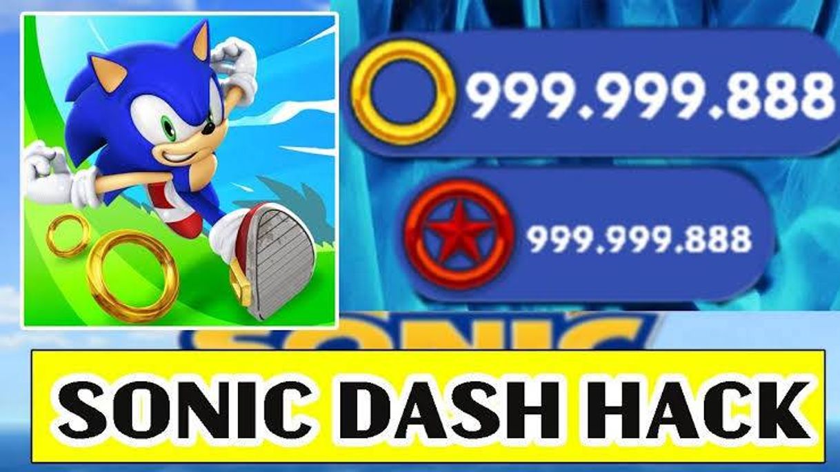 Sonic dash hack mod 🤩👌🏻