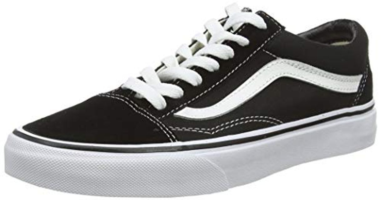 Social Vans Old Skool, Zapatillas Unisex Adulto, Negro