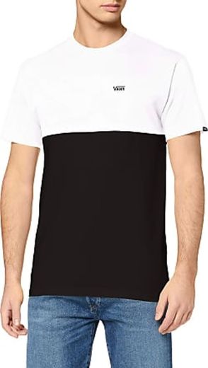 Vans Herren Left Chest Logo Tee T-Shirt, Schwarz