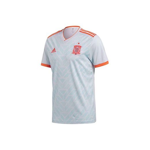 adidas Spain Away Replica Jersey Camiseta Cuello de Pico Manga Corta Poliéster